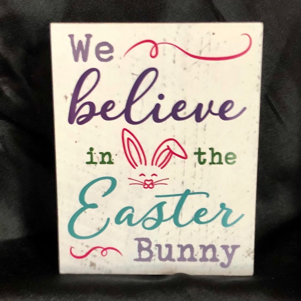 ❌SOLD❌ 4-Pc. Easter/Spring Block Set, NWOT - Picture 9 of 16